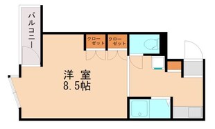 ダイナコート産大前の物件間取画像